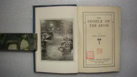 the people of the abyss《深渊里的人们》（稀有袖珍本，顶面刷金。）