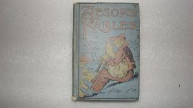Aesop's fables《伊索寓言》（此书是《死魂灵一百图》译者吴石牧的藏书，封面内页盖有吴石牧印章）