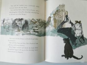 1966年第一版 获奖绘本 中开 Sam, Bangs & Moonshine by Evaline Ness 1*