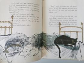 1966年第一版 获奖绘本 中开 Sam, Bangs & Moonshine by Evaline Ness 1*