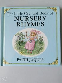 1991年出版 小精装 The little orchard book of Nursery Rhymes 11*