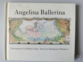 1991年出版 小精装 Angelina Ballerina (Angelina Miniatures) 1*