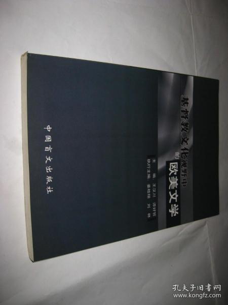 基督教文化视野中的欧美文学T1292--小16开9品，04年1版1印