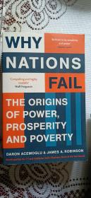 Why Nations Fail：The Origins of Power, Prosperity, and Poverty