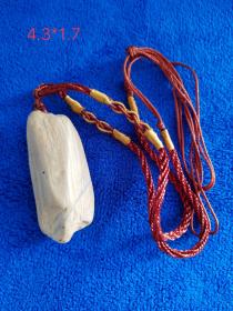 （全新原创款，独一无二）孤品手工编织“侧成峰”新疆戈壁滩奇石吊坠项链。