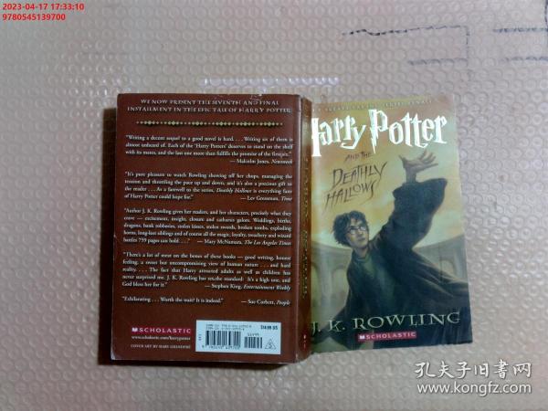 Harry Potter and the Deathly Hallows  哈利·波特与死亡圣器 英文原版