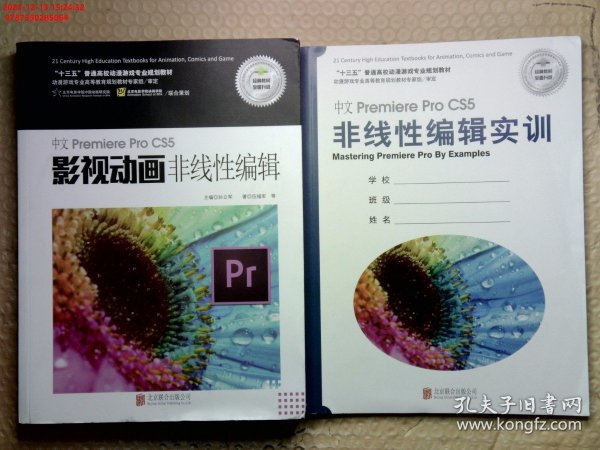 中文Premiere Pro CS5影视动画非线性编辑