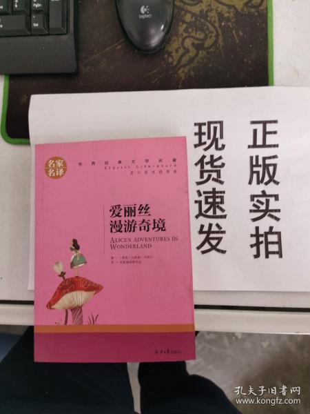 爱丽丝漫游奇境 中小学生课外阅读书籍世界经典文学名著青少年儿童文学读物故事书名家名译原汁原味读原著