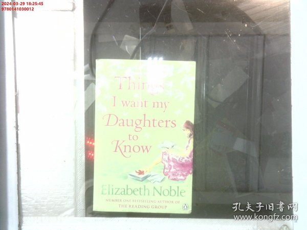 Things I Want My Daughters to Know[来不及告诉女儿的事] 英文原版小说 企鹅小说