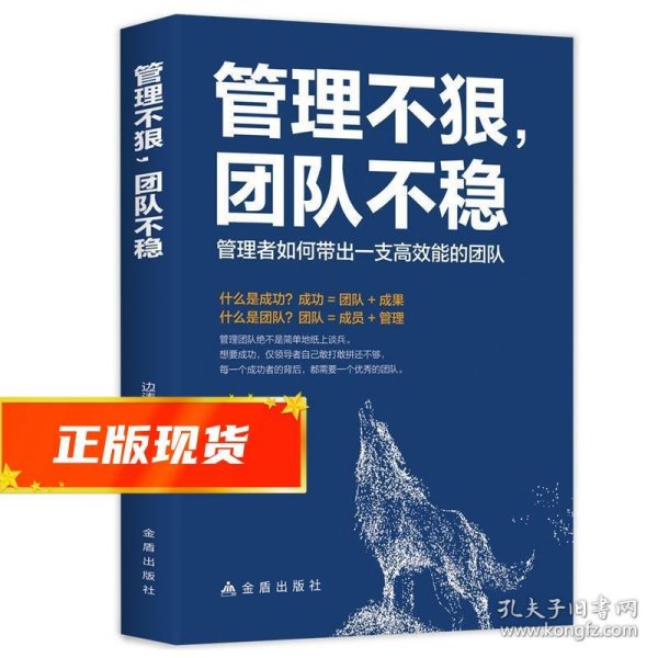 管理不狠，团队不稳：如何带出一支高效能的团队 边涛