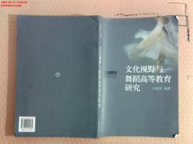 北京舞蹈学院教材：文化视野与舞蹈高等教育研究