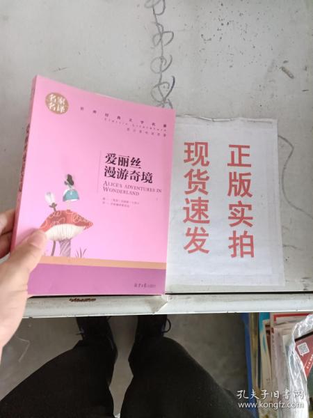 ~现货！爱丽丝漫游奇境 中小学生课外阅读书籍世界经典文学名著青少年儿童文学读物故事书名家名译原汁原味读原著