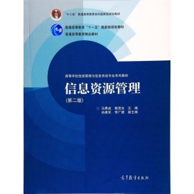 信息资源管理（第2版）/高等学校信息管理与信息系统专业系列教材