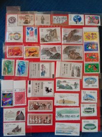 1989年年册邮票，一共37枚