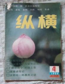 纵横  1989/3/4   共 2册