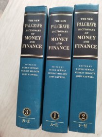 The New Palgrave Dictionary of Money & Finance1-3