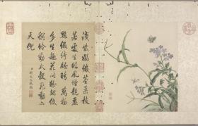 【现代喷绘工艺品】花卉虫草12帧 清蒋廷锡绘本28X480厘米 防水涂层宣纸高清彩喷拓本碑贴书画手卷长卷装饰画真迹原大复制