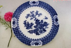 瓷器西洋瓷民国时期老上海洋行西洋瓷盘-37