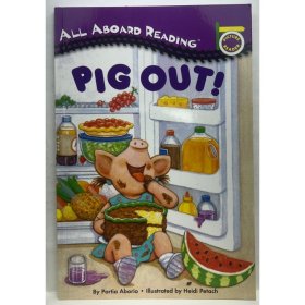 Pig Out! A Picture Reader with 24 Flash Cards Lara Rice Bergen