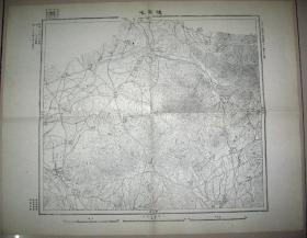 日俄战争老地图 1905年《陈家屯》得利寺近旁十一号地图