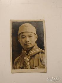 1937年国军通讯兵照片一枚 小尺寸