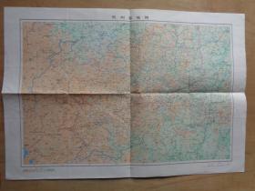 贵州省地图1989
