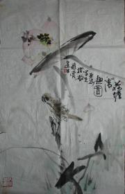 余杭—顾建生荷塘清趣图