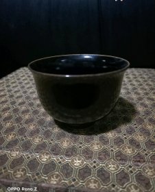 黑釉马蹄杯-15