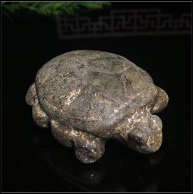 4Y174 农村收来的古玩老玉龟 神龟雕件 复古老货旧货回流老玉器 杂件收藏