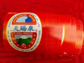 啤酒标：天赐泉啤酒、