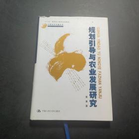 规划引导与农业发展研究（中国经济问题丛书）