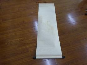 《厉啸山崖》李士傑画（尺寸：裱件150.5*44.2cm，画心65.5*33.3cm）