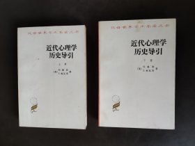 近代心理学历史导引（全两册）：汉译名著本