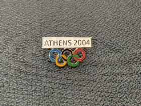 2004年雅典奥运会徽章 五环会徽 奥运pin