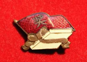 1958哈尔滨市读书运动红旗奖章