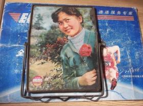 电影道具一面  时期样板戏白毛女演员张瑞芳的老镜子梳妆镜包老