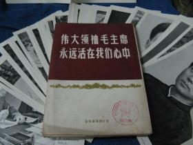 伟大领袖毛主席永远活在我们心中 老宣传画画册 63张全品相好