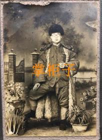 军人老相片 从绑腿来看，应该是抗战时期的，个人观点，主要还需要买家自己断定