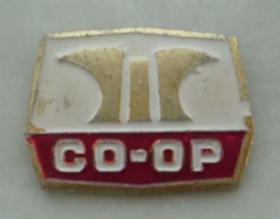 废旧老徽章-CO-OP培训纪念章