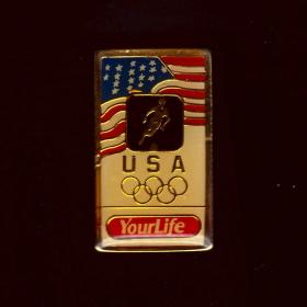 美国奥运足球项目纪念徽章/PIN