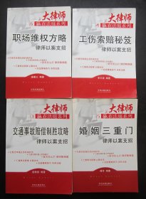 律师难案支招系列4本（2008年）