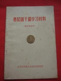 《基层团干部学习材料》孔网仅见2-3册