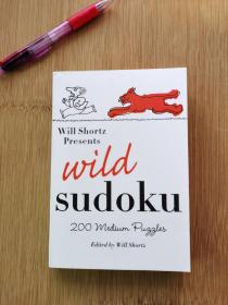 现货 Will Shortz Presents Wild Sudoku: 200 Medium Puzzles