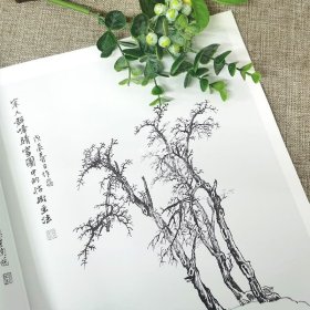 中国画教学画稿树木石涛白描倪瓒龚贤沈周王翚仇英名画家教学艺术教材自学教程绘画技法书籍 官方旗舰 天津人美