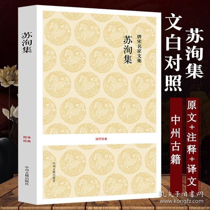 正版现货 【正版】苏洵集 唐宋名家文集 唐宋八大家文集散文集之三苏苏洵散文集