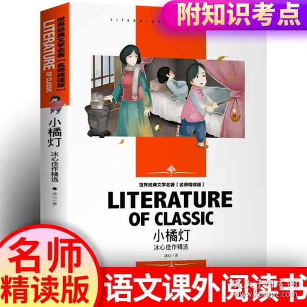 世界经典文学名著 名师精读版-小橘灯 冰心佳作精选