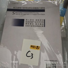 正版现货 长江流域大型湖泊综合承载能力研究 9787030311979