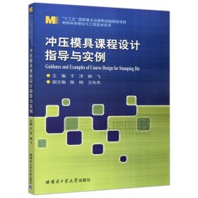 现货 哈工大 冲压模具课程设计指导与实例 于洋 韩飞 材料科学研究与工程技术系列 十三五国家重点出版物出版规划项目