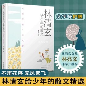 林清玄给少年的散文 不雨花落 无风絮飞 十大畅销书作家林清玄散文精选经典作品 青少年中小学生现当代文学中高考语文真题散文书籍