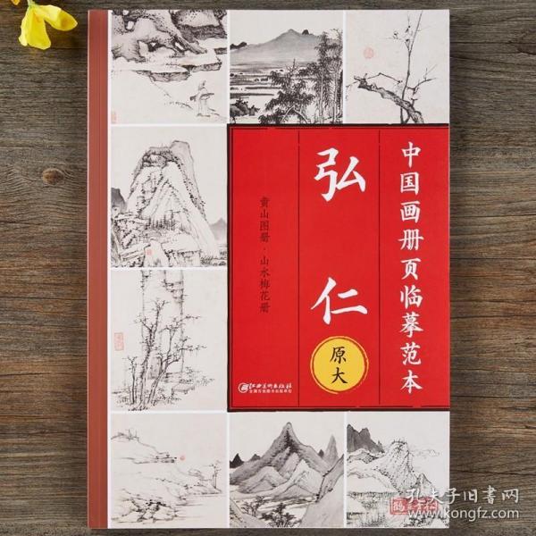 中国画册页临摹范本·原大 弘仁